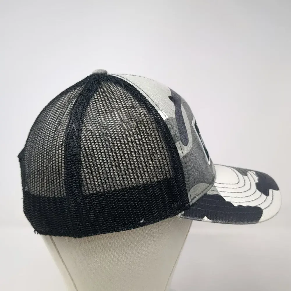 TaylorMade Trucker Hat Gray Camo One Size Original 1979 Mesh Snapback Golf Patch